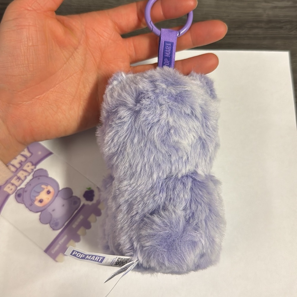 NWOT HACIPUPU Gummy Bear Series-Vinyl Plush Pendant - Grape Flavor (Authentic) - Picture 6 of 11